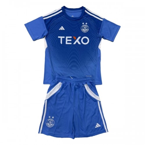 Ensemble Maillot Gardien Aberdeen 2025-26 Bleue Enfant Ensemble Maillot Gardien Aberdeen 2025-26 Bleue Enfant